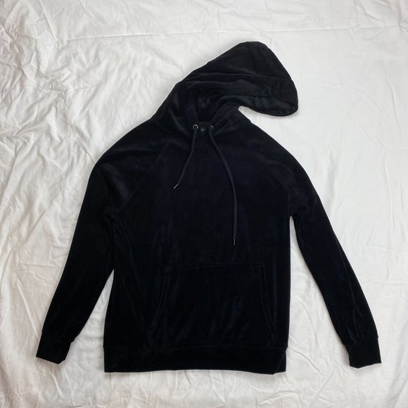 Brave Soul Velour Hoodie XS - Picture 6 of 6